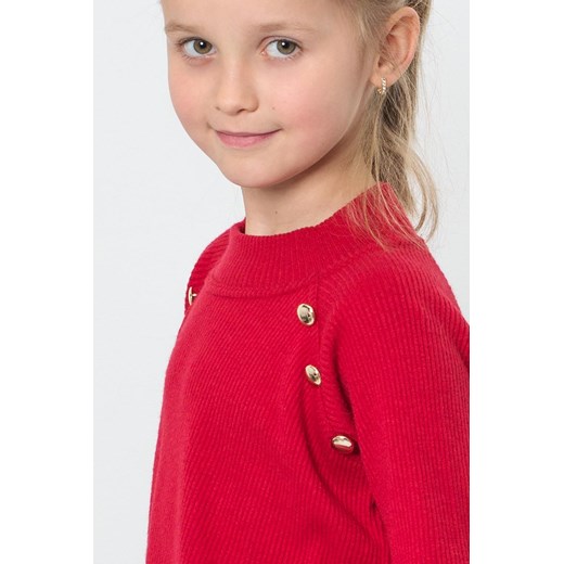 Czerwona Bluzka Dla Dziewczynki  Kiz By Kids 158 Olek i Lenka