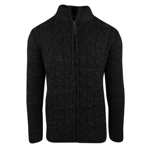 Akrylowy sweter męski rozsuwany na zamek 042-1 XL promocja merits.pl