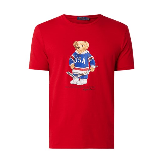 T-Shirt nadrukiem z misiem Polo Ralph Lauren  L Peek&Cloppenburg 