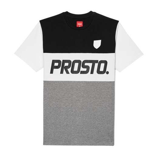 Koszulka Prosto REYAL BLACK/GREY Prosto.  S Street Colors