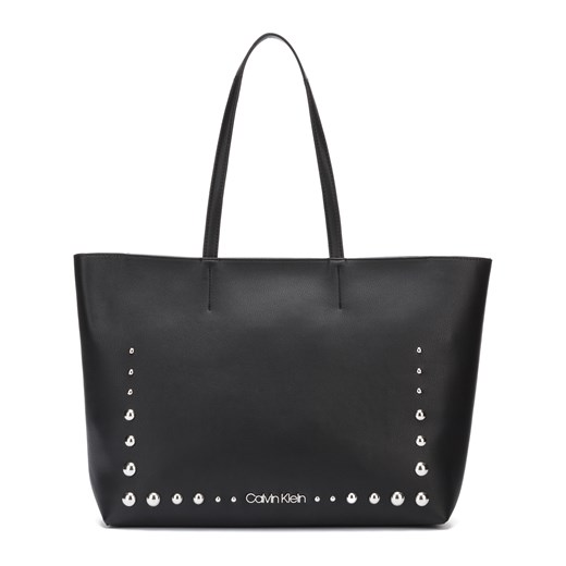 Shopper bag Calvin Klein zdobiona 