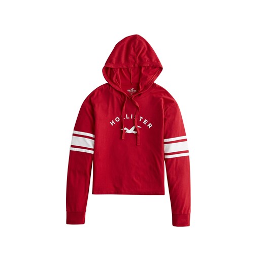 Bluzka sportowa 'XM19-DTC LS HOODIE 5CC' Hollister S AboutYou