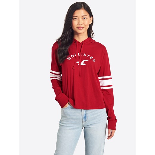 Bluzka sportowa 'XM19-DTC LS HOODIE 5CC' Hollister M AboutYou