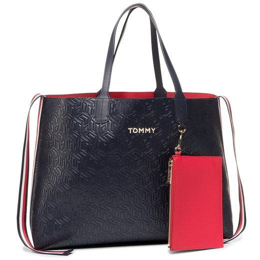 Torebka TOMMY HILFIGER - Iconic Tommy Tote AW0AW07828  0GY Tommy Hilfiger   eobuwie.pl