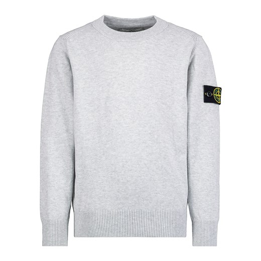 Sweter chłopięcy Stone Island na zimę bawełniany