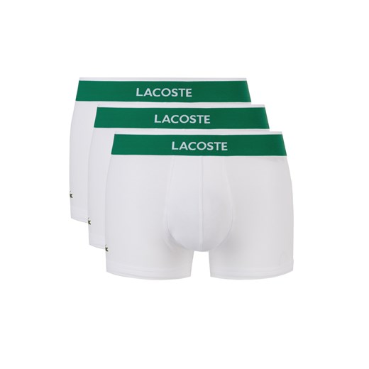 Lacoste 3-pack Bokserki Biały  Lacoste L BIBLOO