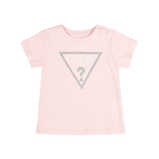 Odzież dla niemowląt Guess różowa z nadrukami 