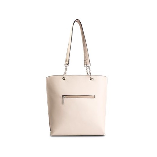 Shopper bag Jenny Fairy matowa na ramię beżowa elegancka 