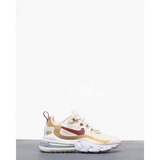Buty Nike Air Max 270 React Wmn (team gold/cinnamon club gold pale ivory)  Nike 40 Roots On The Roof