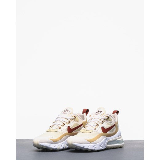 Buty Nike Air Max 270 React Wmn (team gold/cinnamon club gold pale ivory) Nike  39 Roots On The Roof