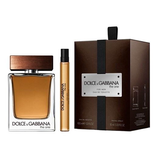 Dolce & Gabbana The One for Men zestaw - woda toaletowa 100 ml + woda toaletowa  10 ml  Dolce & Gabbana 1 Perfumy.pl