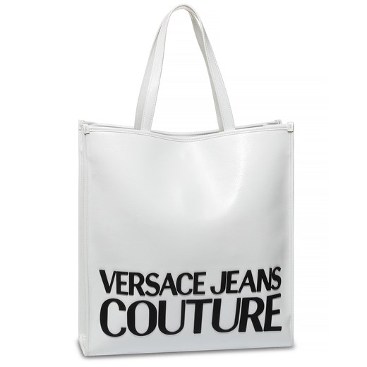 Shopper bag Versace Jeans młodzieżowa bez dodatków na ramię 