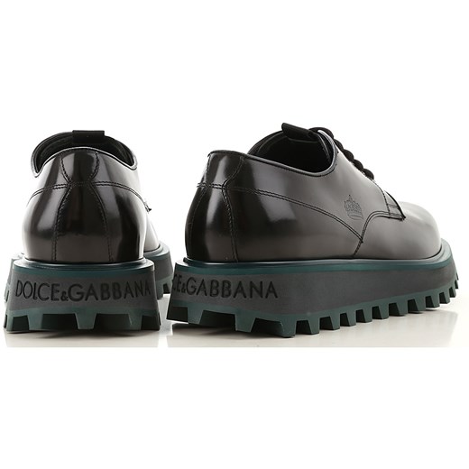 Dolce & Gabbana Buty Sznurowane dla Mężczyzn Oksfordki, Derby i Brogsy, czarny, Skóra, 2019, 40 41 41.5 42.5 43 44 45 Dolce & Gabbana  45 RAFFAELLO NETWORK