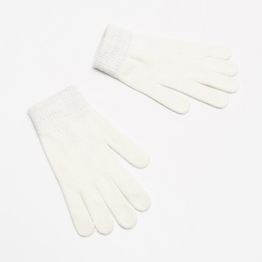 Rękawiczki białe Cropp 