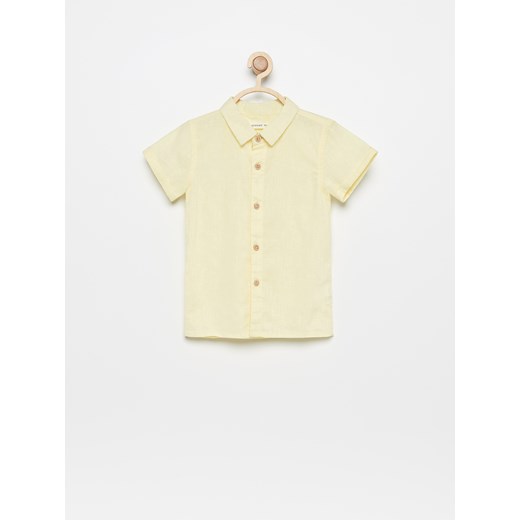 Żółta odzież dla niemowląt Reserved bez wzorów 