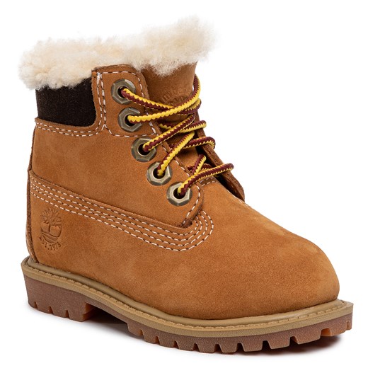 Trapery TIMBERLAND - 6 In Prm Wp Shearling TB0A1BF52311 Wheat Timberland  22 eobuwie.pl