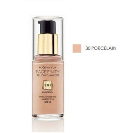 Max Factor Facefinity All Day Flawless 3 W 1 Podkład Nr 30 Porcelain 30Ml  Max Factor  Drogerie Natura
