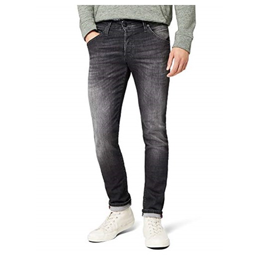 Spodnie jeansowe JACK & JONES dla mężczyzn, kolor: czarny