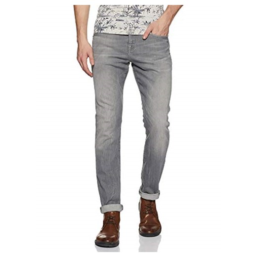 Scotch & Soda 99119985096 Ralston męskie spodnie jeansowe typu slim -  wąski 33W / 34L