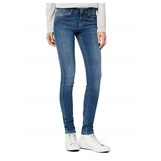Spodnie jeansowe Hilfiger Denim Nora NMST dla kobiet, kolor: niebieski