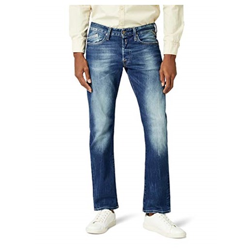 Replay Spodnie jeansowe mężczyźni, kolor: niebieski (Blue Denim 9)