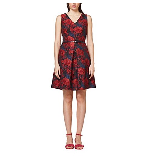 Esprit Collection sukienka damska, kolor: czerwony (dark red 610)
