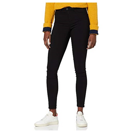 Spodnie jeansowe PIECES dla kobiet, kolor: czarny