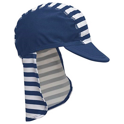 Playshoes czapeczka dla chłopców, do kąpieli i na plażę, ochrona przed promieniowaniem UV, wielokolorowa