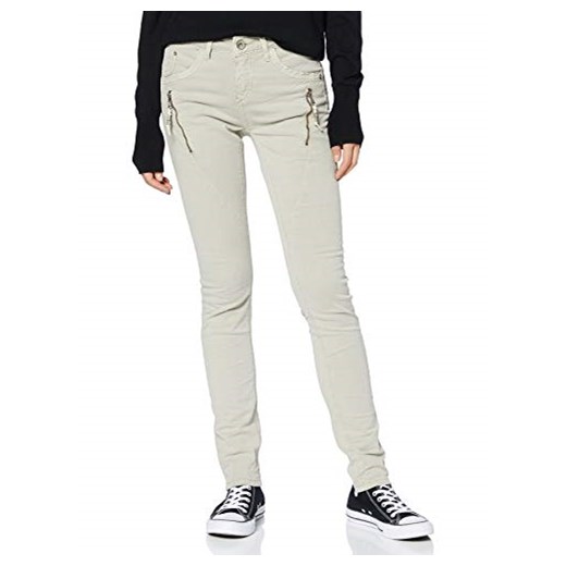 Cream Bibiana Twill damskie spodnie typu shape -  Skinny