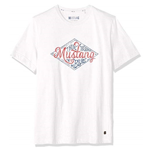 Mustang T-shirt męski Alex C Print -  krój regularny xl