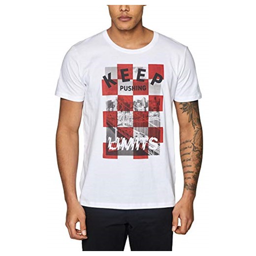 Edc by Esprit męski T-shirt -  krój regularny l