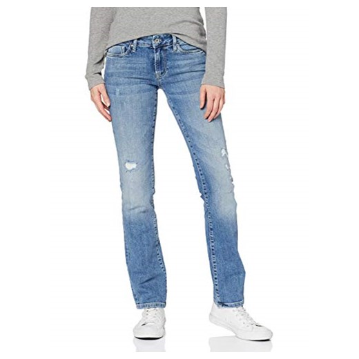 Pepe Jeans Damskie Piccadilly Bootcut Jeans -  z rozszerzonymi nogawkami (boot-cut) niebieski (denim)