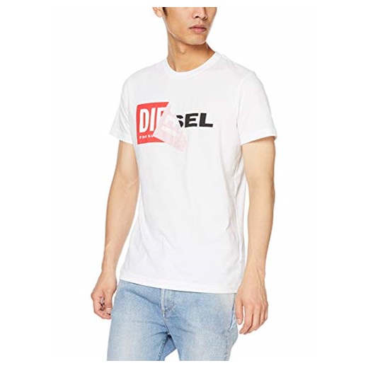 Diesel T-shirt męski -  krój regularny xxl