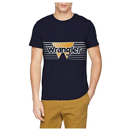 Wrangler męski T-shirt Ss Graphic Tee -  krój regularny xxl