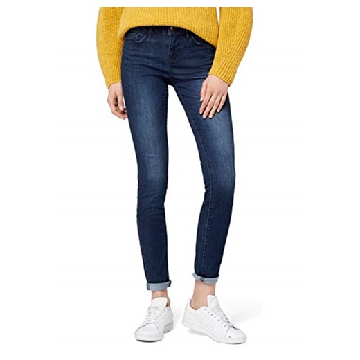 TOM TAILOR damskie spodnie jeansowe Alexa Denim Blue -  Skinny 33W / 32L