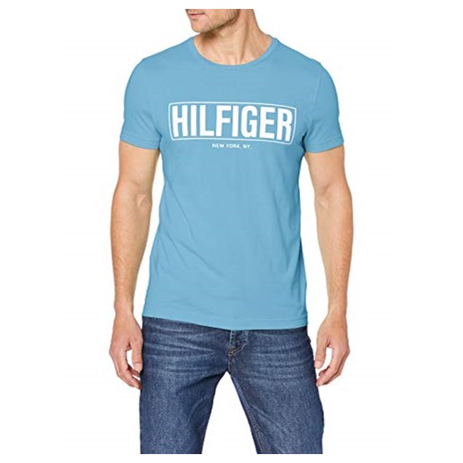 Tommy Hilfiger męski t-shirt Box Hilfiger Tee -  krój regularny s