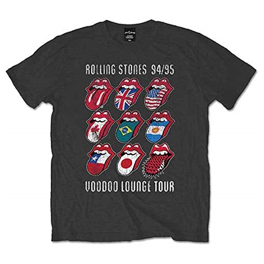 Rolling Stones – V/Doo Lounge tongues T-Shirt -  xxl wielokolorowa