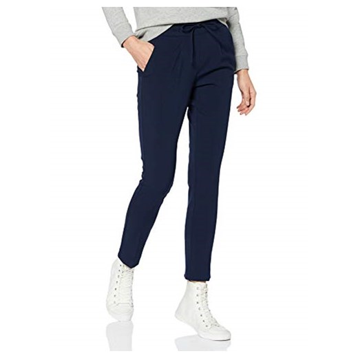 TOM TAILOR spodnie damskie damskie damskie damskie damskie spodnie loose fit -  7/8 niebieski (real navy blue 6593)