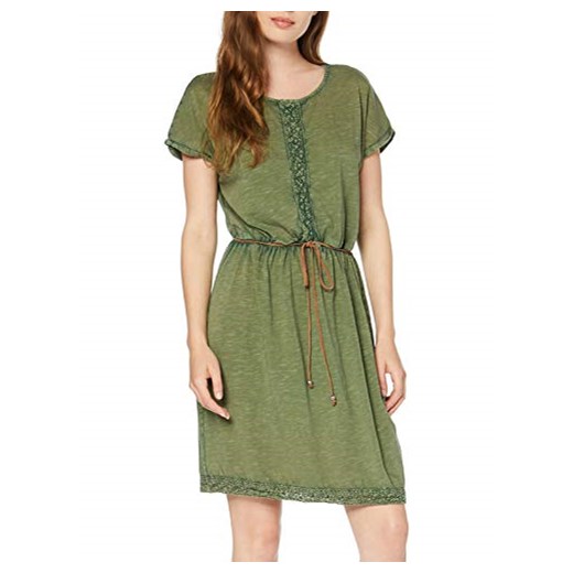 VERO MODA Vmspirit Ss Wide Short Dress DNM JRS sukienka -  36 (rozmiar producenta: S)