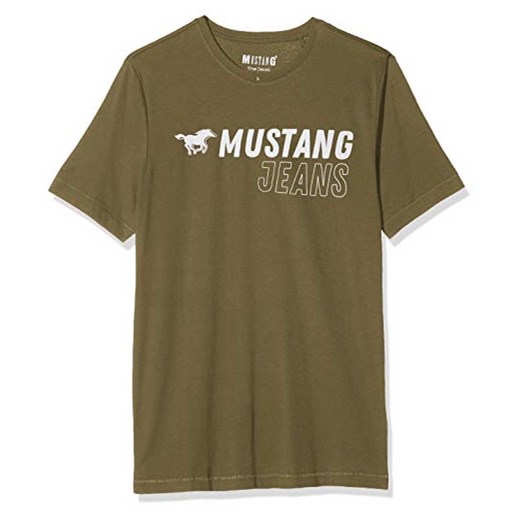 Mustang T-shirt męski Alex C Print -  krój regularny 3xl