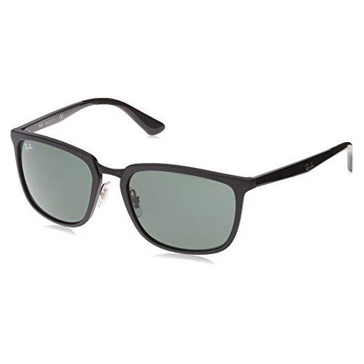 Ray-Ban okulary przeciwsłoneczne RB 4303 BLACK/GREY GREEN okulary męskie