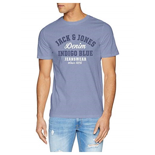 JACK & JONES męski T-shirt -  krój dopasowany s
