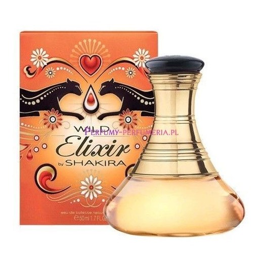 Shakira Wild Elixir 50ml W Woda toaletowa perfumy-perfumeria-pl pomaranczowy woda