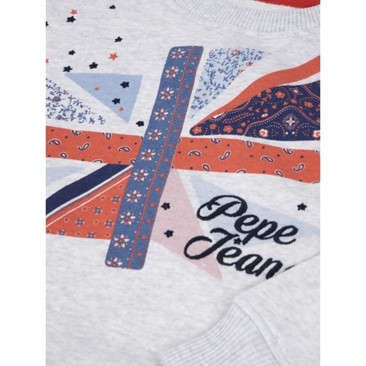 Szara bluza dziewczęca Pepe Jeans 