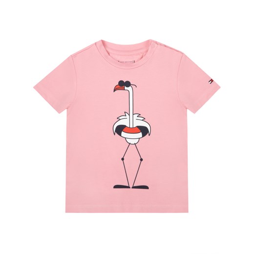 Odzież dla niemowląt Tommy Hilfiger dla dziewczynki różowa 