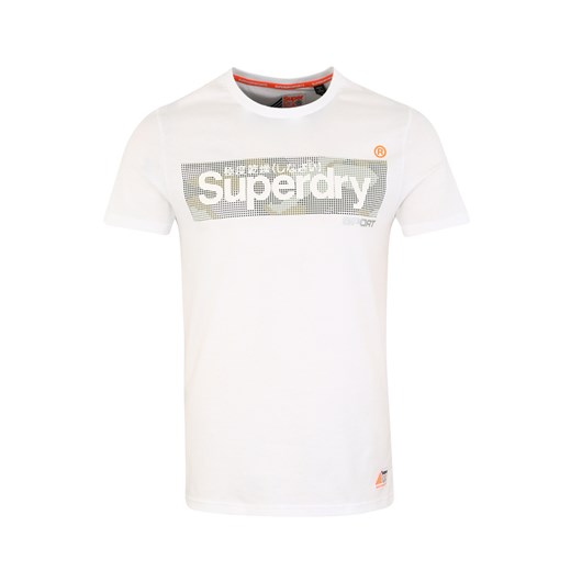 Koszulka sportowa biała Superdry 