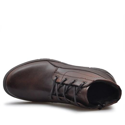 Trzewiki Badura 4655-W Brązowe lico  Badura  okazyjna cena Arturo-obuwie 