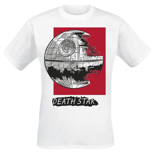 Star Wars - Death Star - T-Shirt - biały   M promocja  
