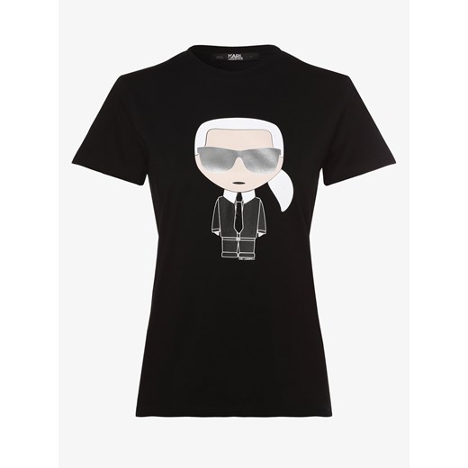 Czarna bluzka damska Karl Lagerfeld 