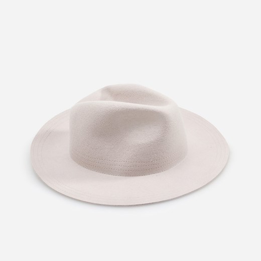 Reserved - Wełniany kapelusz - Beżowy Reserved  M 